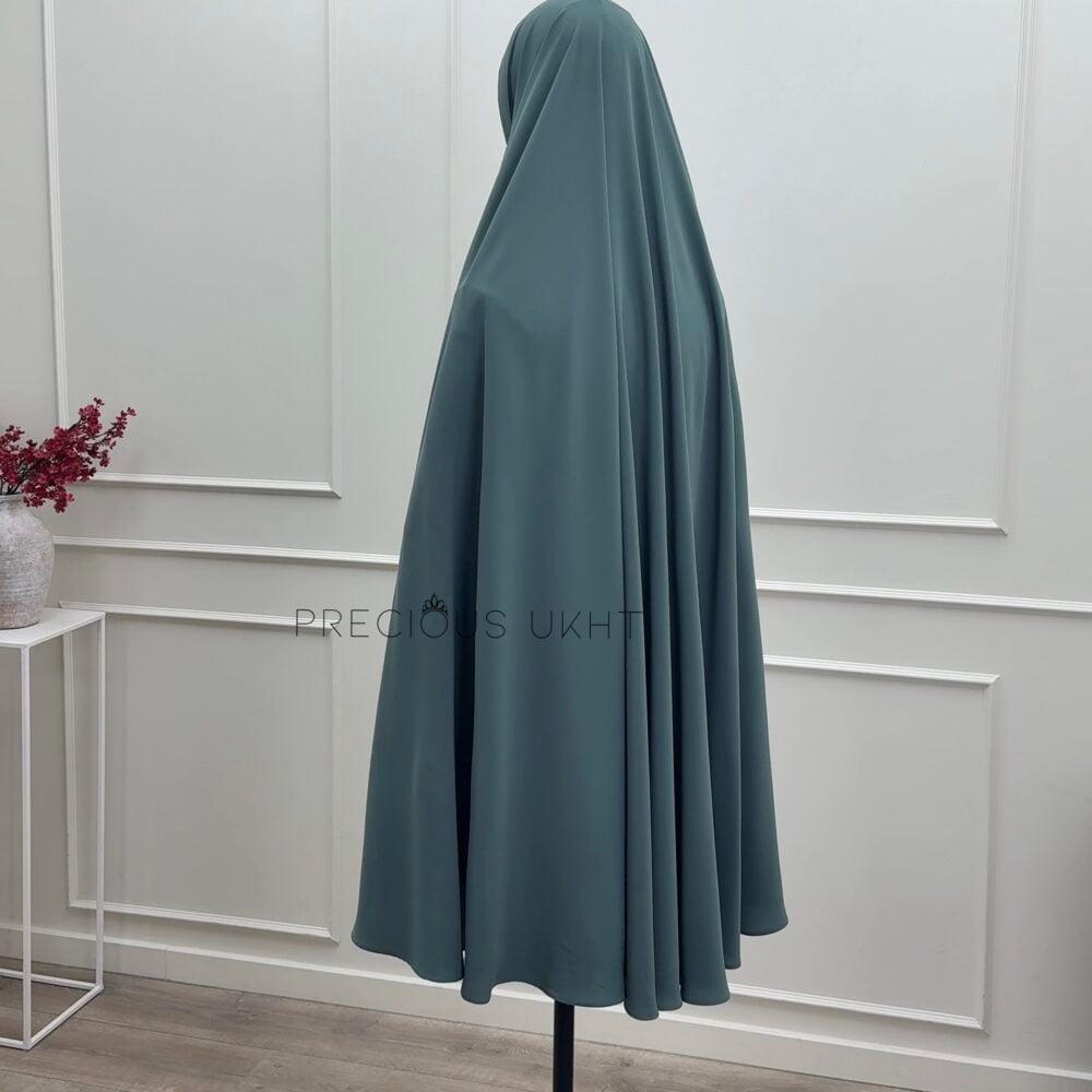 Alternative view of Luxury Medium Khimaar 'Jade'