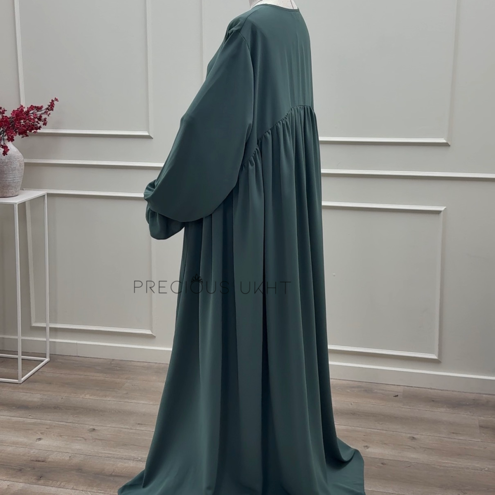 Alternative view of Luxury Nida Sakeenah Abaya 'Jade'