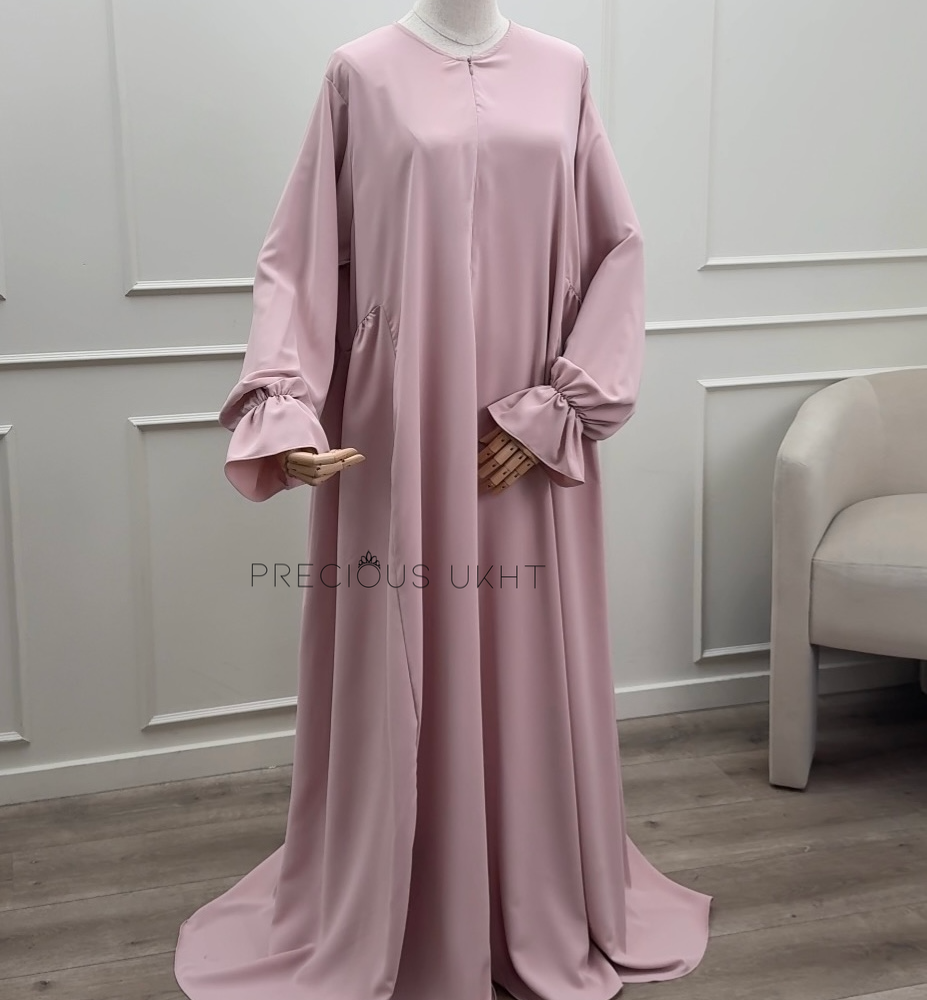Luxury Nida Sakeenah Abaya 'Soft Rose'