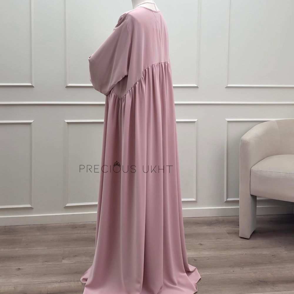 Alternative view of Luxury Nida Sakeenah Abaya 'Soft Rose'