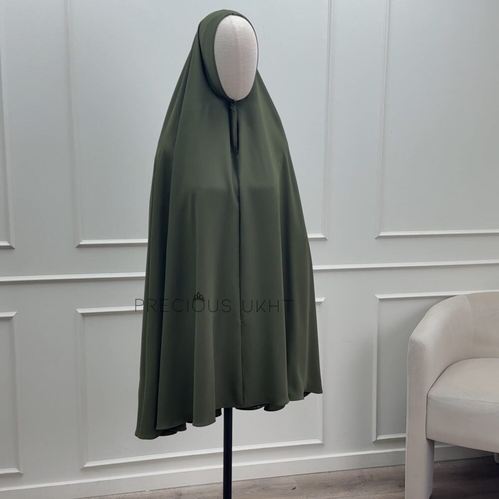 Luxury Medium Khimaar 'Khaki'