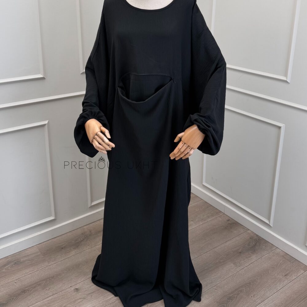 Umrah Abaya 'Black' - Afbeelding 3