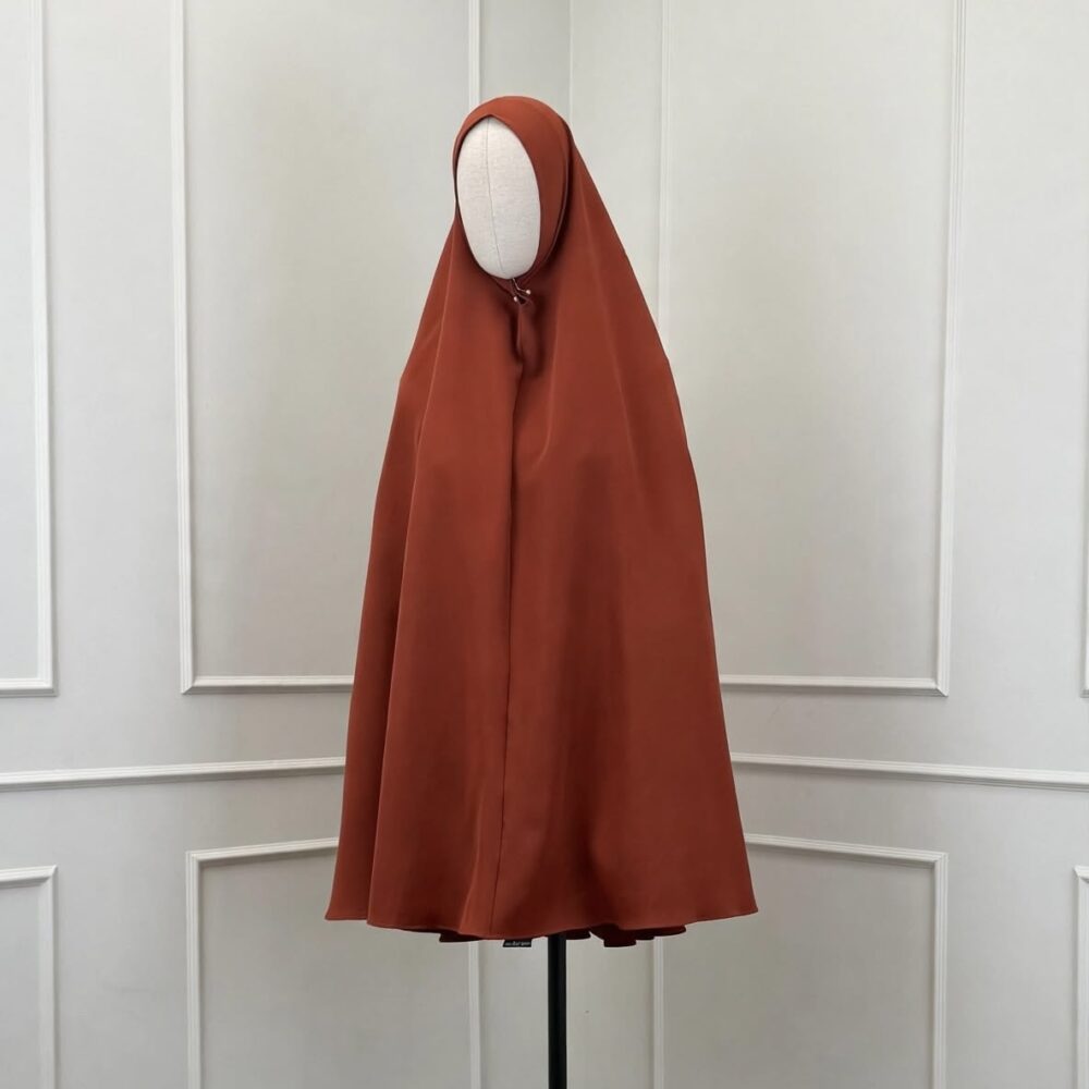 Thick Nida Medium Khimaar 'Pumpkin'