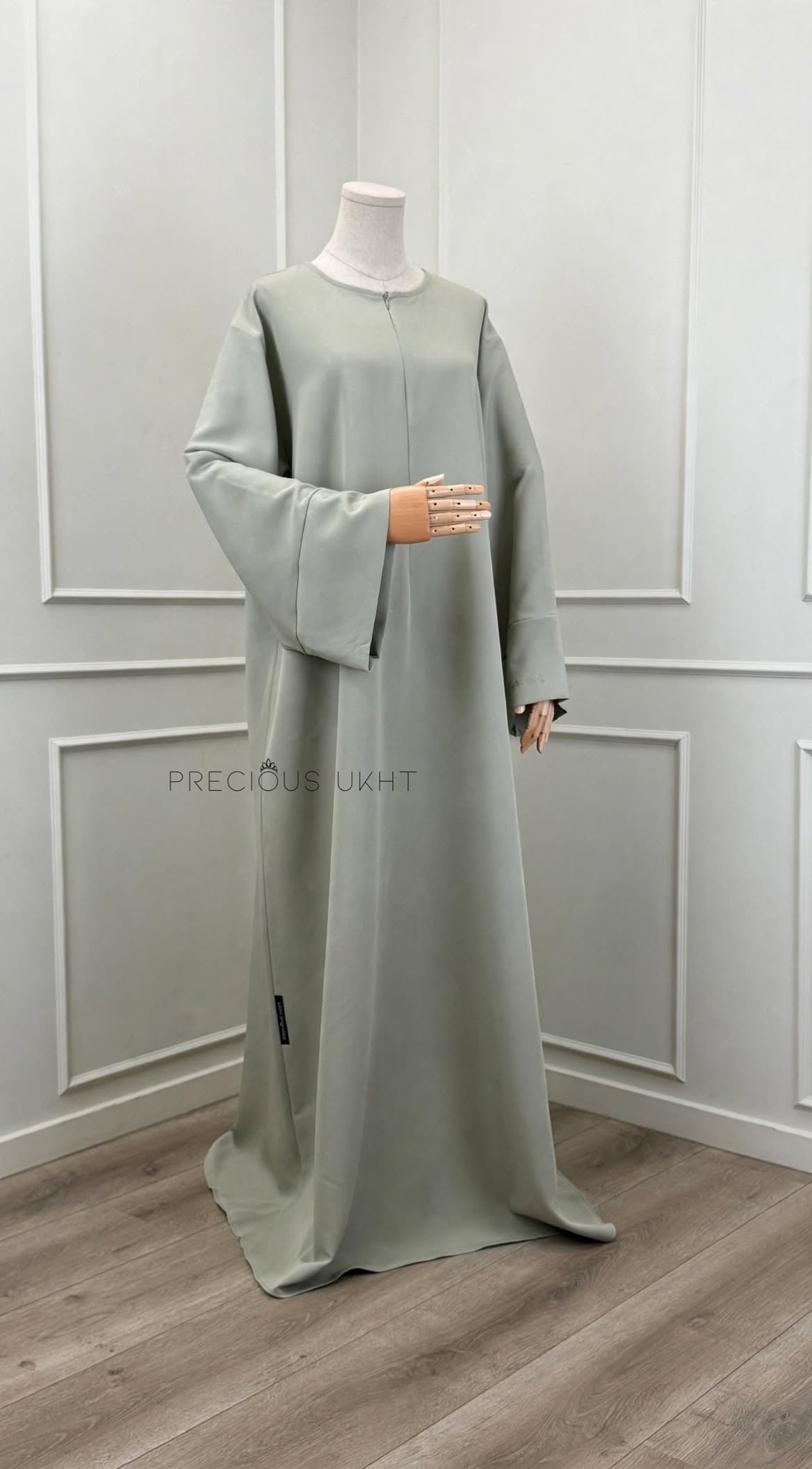 Thick Nida Suheila Abaya 'Sage Green'